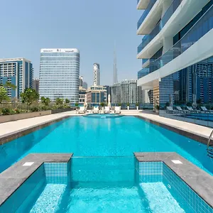 شقة Exclusive Globalstay In Business Bay Free Parking & More!, دبي
