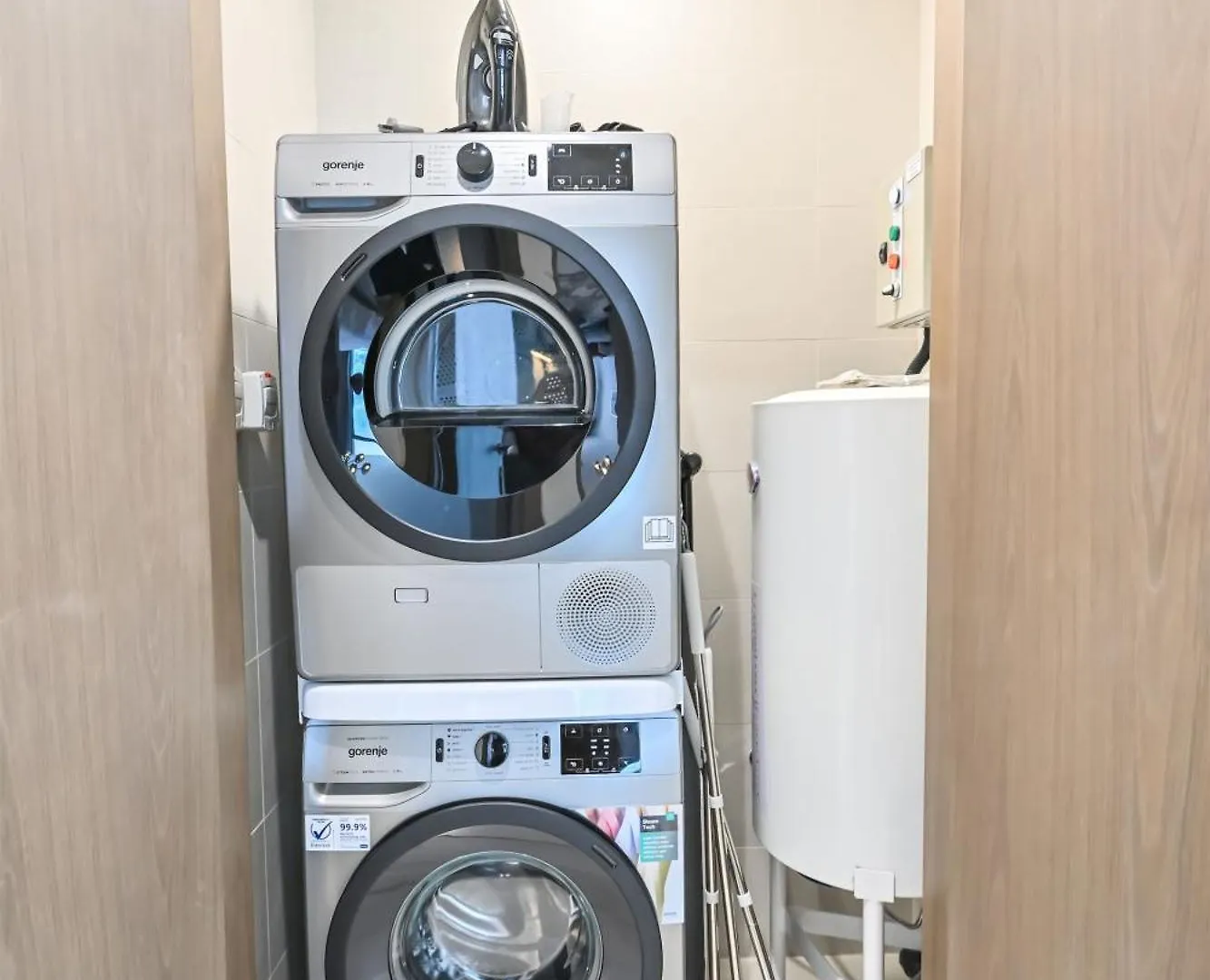 1Br Haven With Lagoon Serenity In District One Meydan Dubaj Apartmán